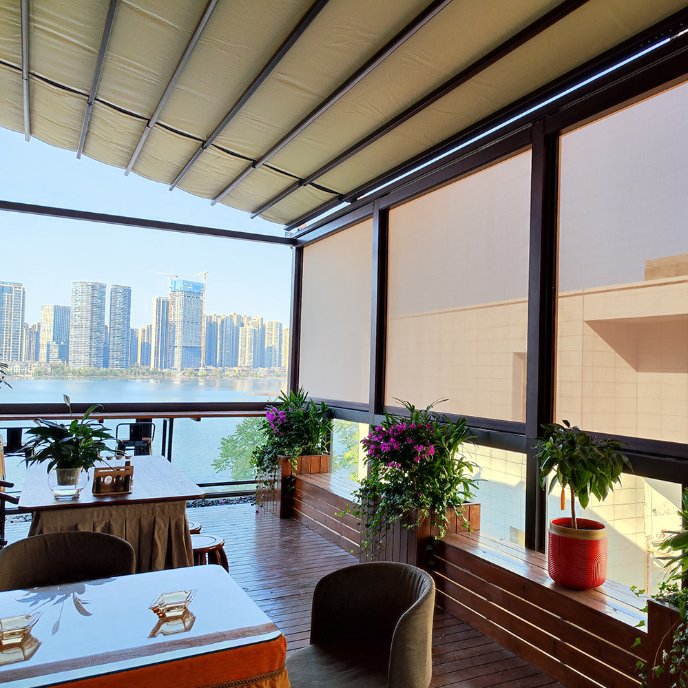 windproof roller blind